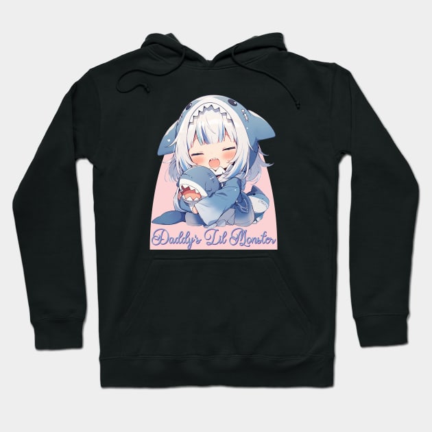 Kawaii Girls Club - Daddy's Lil Monster Hoodie by PlayfulPandaDesigns